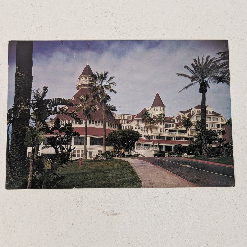 Hotel del Coronado California Vintage Postcard Victorian Architecture C-2 Unpost